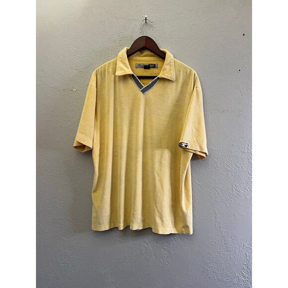 Vintage Guess Jeans USA Velour Polo Shirt Yellow XL Y2K
Surf Retro - Picture 1 of 12
